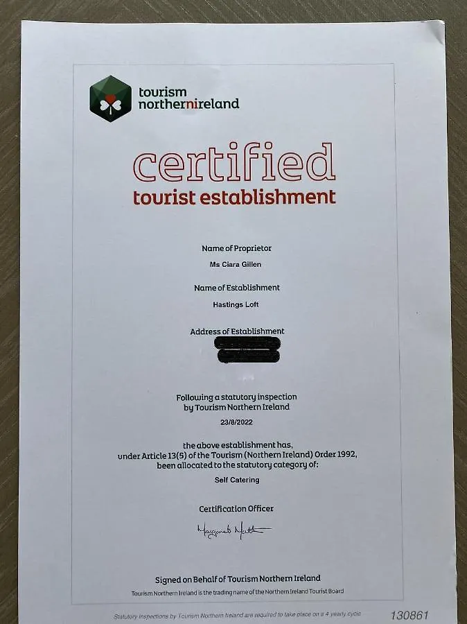 Hastings Apartments Extra Large Self Catering Apt Tourism Certified Free Parking Wifi 贝尔法斯特